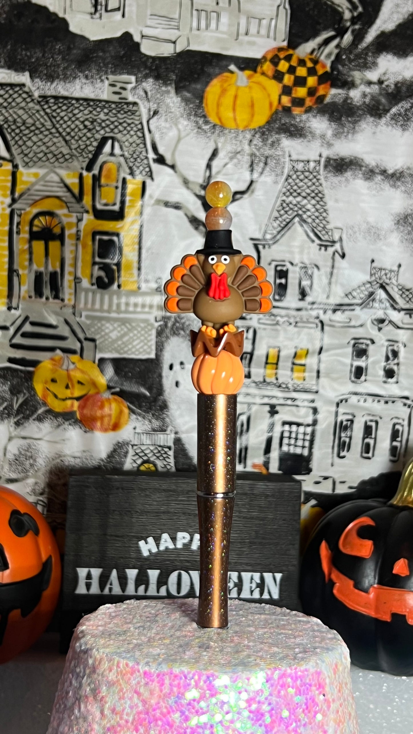 Turkey beadable pen