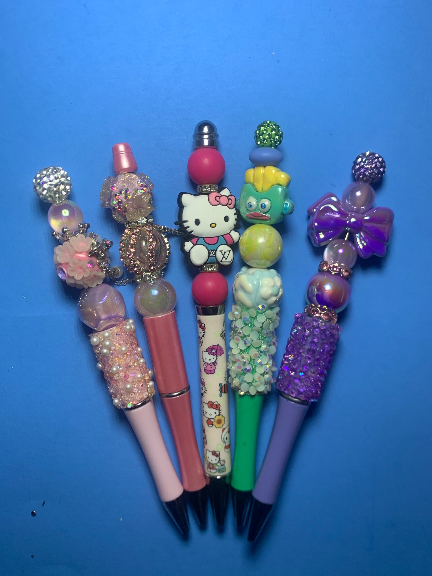 Custom beadable pens