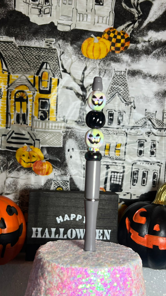 M: pumpkin beadable pen
