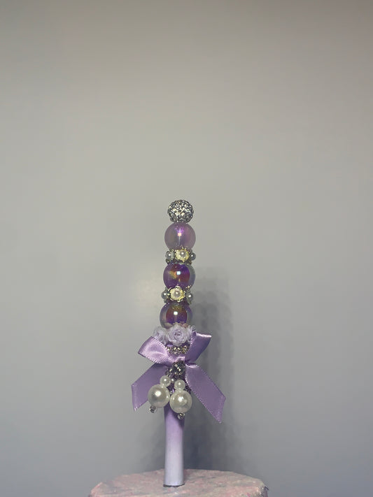 Purple fancy pen
