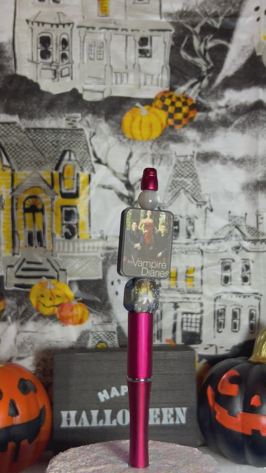 Vampire dairies beadable pen